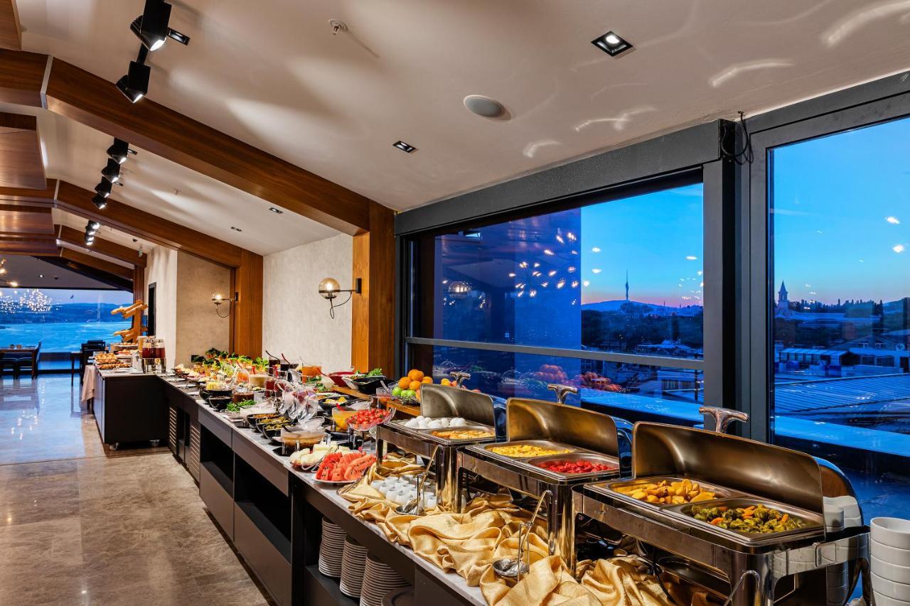 Demiray Hotel Old City Istanbul Exteriör bild The buffet at the hotel