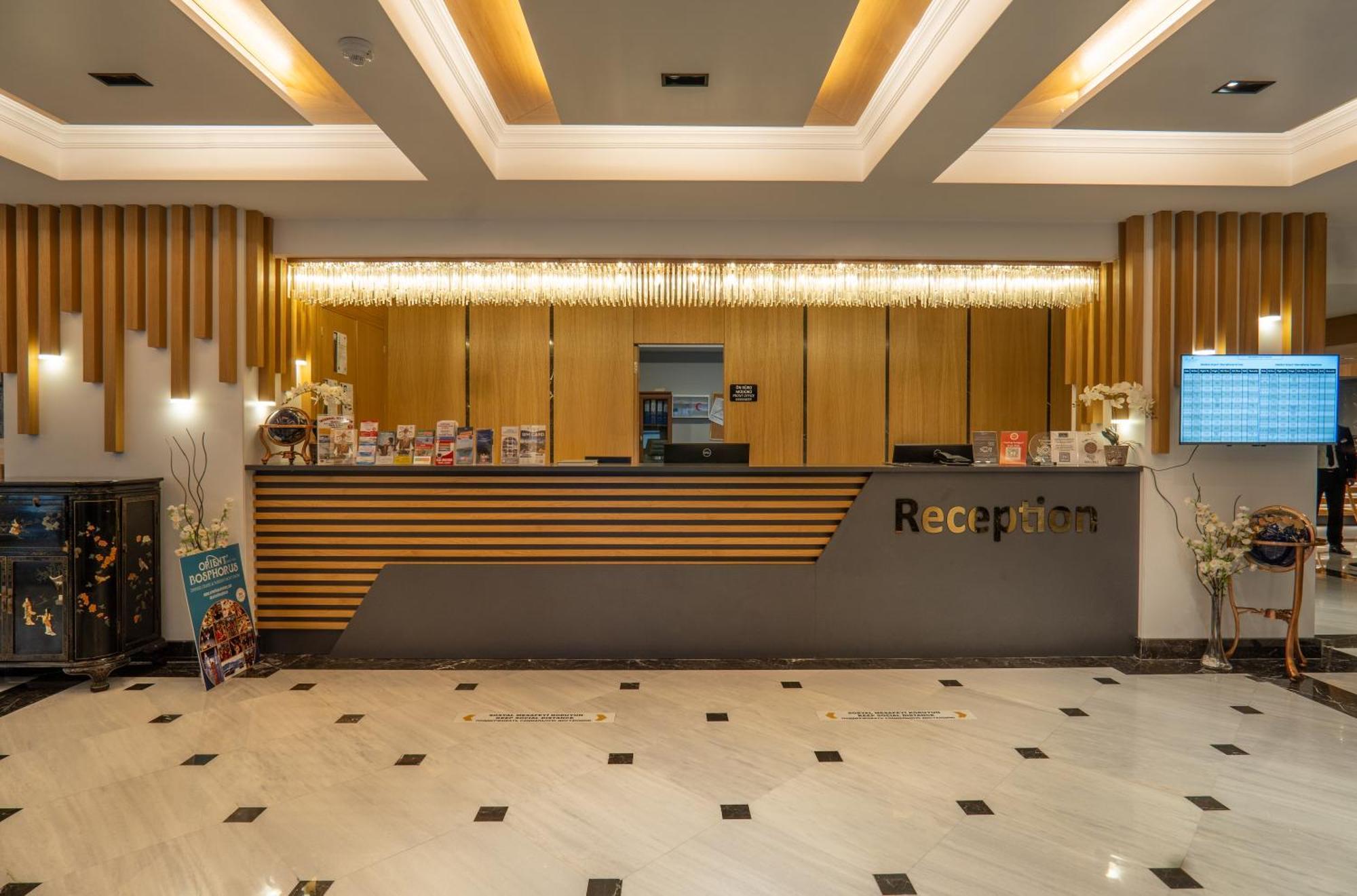 Demiray Hotel Old City Istanbul Exteriör bild Reception