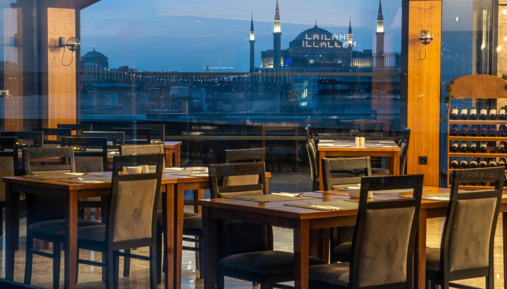 Demiray Hotel Old City Istanbul Exteriör bild Restaurant