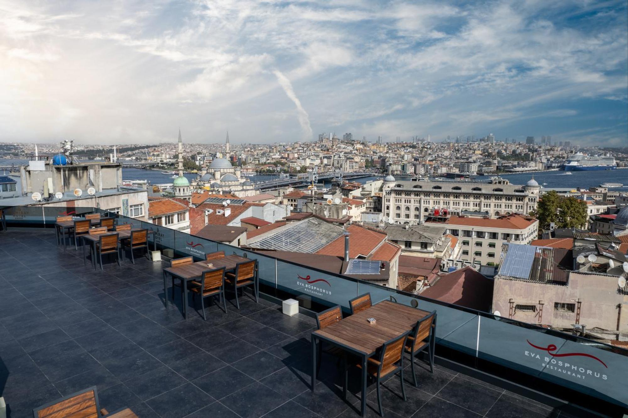 Demiray Hotel Old City Istanbul Exteriör bild View from the rooftop